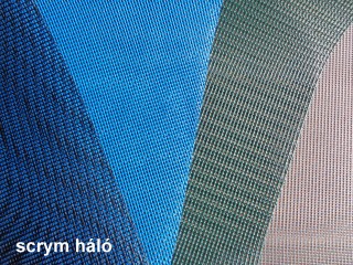 Hintaágy (nyugágy) ülőfelület anyag