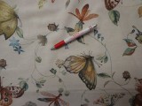 Loneta, barna pillangós kerti bútor vászon (3543)