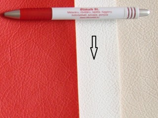 Fehér, egyszínű textilbőr (5430)