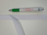 Varrható tépőzár párban, 2 cm széles, fehér (7680)