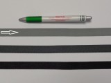 Koptató szalag, 1,5 cm széles, világos szürke (8277)