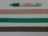 Ripsz szalag, 2 cm széles, zöld (8290)