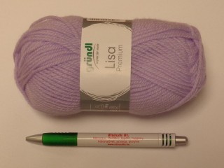 Lisa premium, Gründl kötőfonal, világos lila (8327-09)