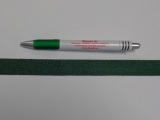 2 cm széles, köpper szalag, sötétzöld (8682)