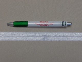 Szegő (ipszilon) gumi, fehér, 20 mm széles (8892)