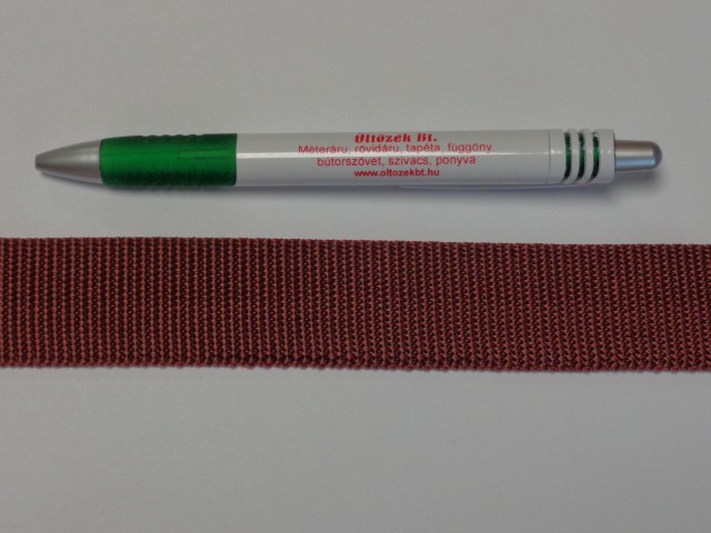 3 cm széles heveder, barna (8985)