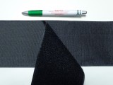 Varrható tépőzár párban, 10 cm széles, fekete (9490)