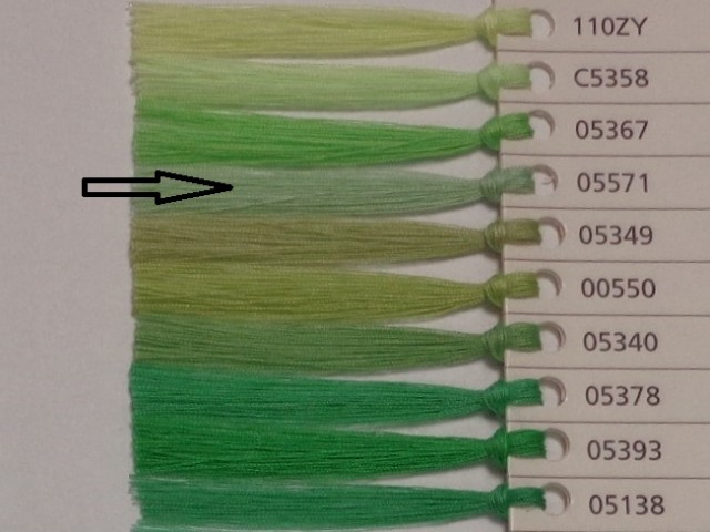 Astra cérna, világos zöld, 1000 m, 120-as vastagságú (10190-5571)
