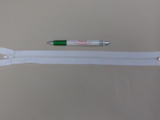 RT-10, 35 cm hosszú spirál fogú cipzár, fehér (10832)
