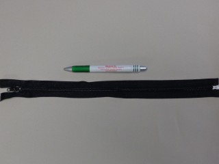 RT-10, 35 cm hosszú spirál fogú cipzár, fekete (10833)