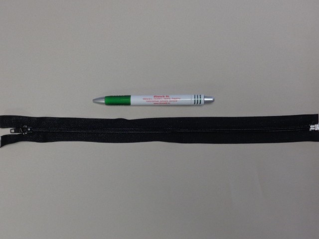 RT-10, 35 cm hosszú spirál fogú cipzár, fekete (10833)