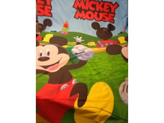 240 cm széles pamutvászon, nagy Mickey-s (11335)