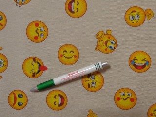 Loneta, smiley mintás kerti bútor vászon (11457)