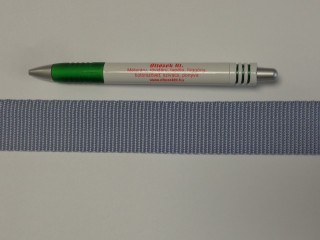 3 cm széles heveder, közép szürke (11970)