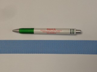 3 cm széles heveder, világos kék (11974)