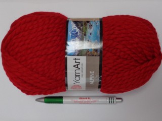 Yarn Art- Alpine, piros (12555-340)