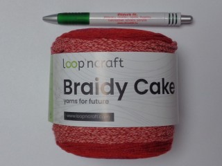 Braidy Cake zsinórfonal, bordó-piros-lila-narancs (12657-23)