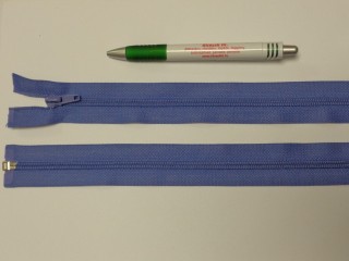 RT-10, 75 cm hosszú spirál fogú cipzár, közép lila (12712)