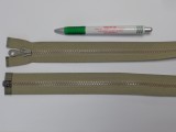 75 cm hosszú GT-10-es (P-6) vastag fogú zipzár, oliva (12718)