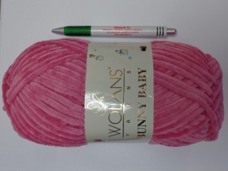 Wolans Bunny Baby fonal, pink (12817-31)