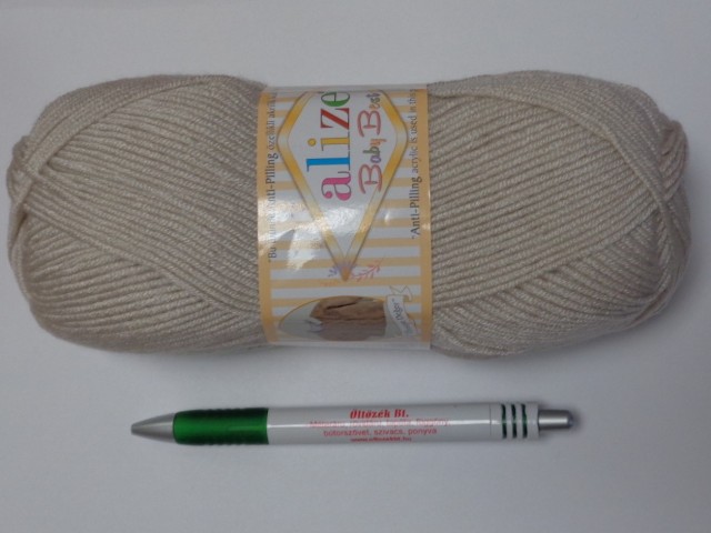 Alize Baby Best fonal, natúr, 100g (12951-599)