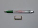 Mozgó-csúszó fémkellék, 30 mm, antikolt (13059)