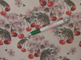 Loneta, cseresznyés-cseresznyefa virágos, kerti bútor vászon (13189)
