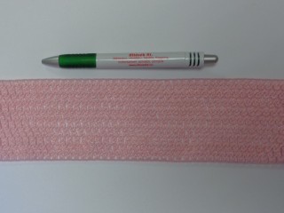 Hajpánt gumi, sötét rózsaszín, 70 mm széles (13317)