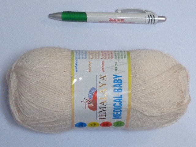 Himalaya Medical Baby, ekrü,  100g (14172-79205)