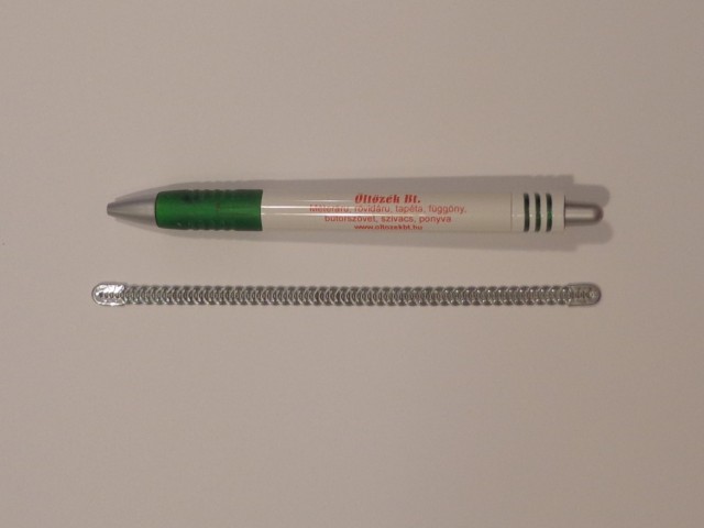Rozsdamentes fém halcsont, 15 cm-es (14641)