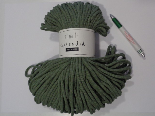 Splendid Premium, 5 mm-es zsinórfonal, olajfa (15035-34)