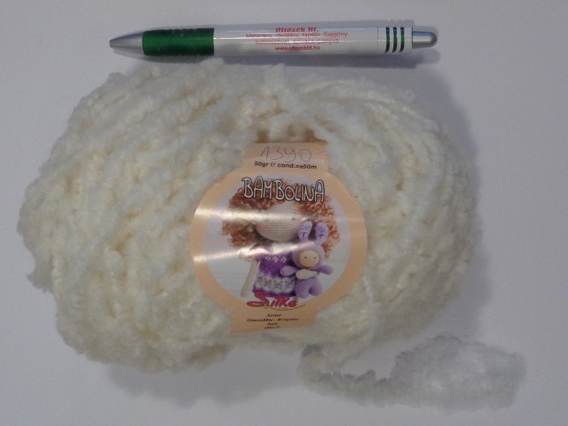 Bambolina kötőfonal, fehér (15068-800)