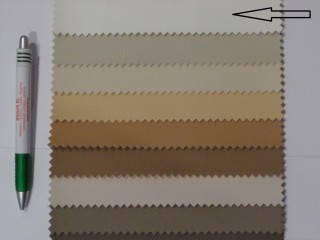 Fehér, egyszínű textilbőr, vékony (15091)