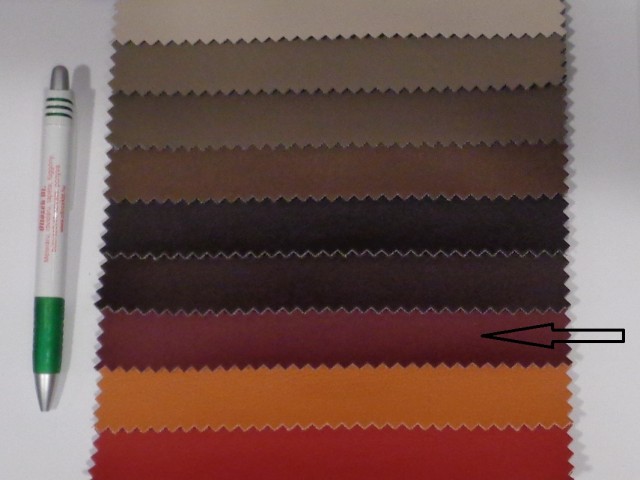 Bordó, egyszínű textilbőr, vékony (15103)