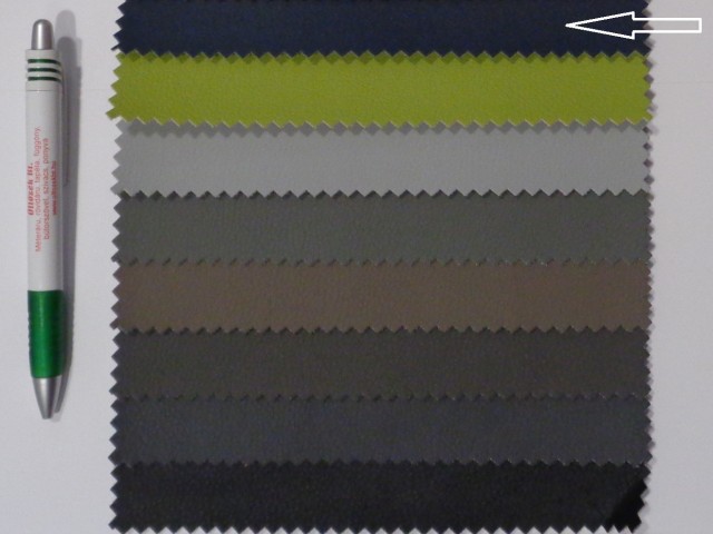 Petrol, egyszínű textilbőr, vékony (15107)