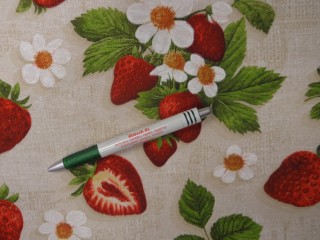 Loneta, epres-virágos, kerti bútor vászon (15143)