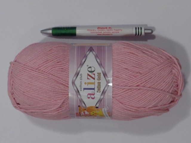 Alize Cotton Gold fonal, babarózsaszín (15179-518)