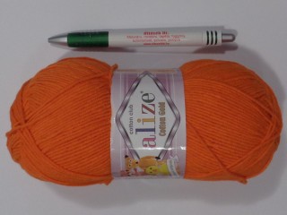 Alize Cotton Gold fonal, narancs (15181-37)