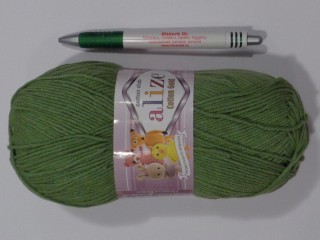 Alize Cotton Gold fonal, fűzöld (15183-485)