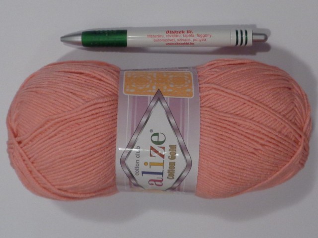 Alize Cotton Gold fonal, barackos rózsaszín (15192-33)