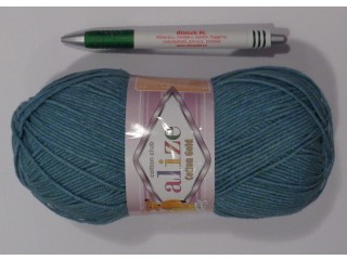 Alize Cotton Gold fonal, matt smaragd (15195-156)