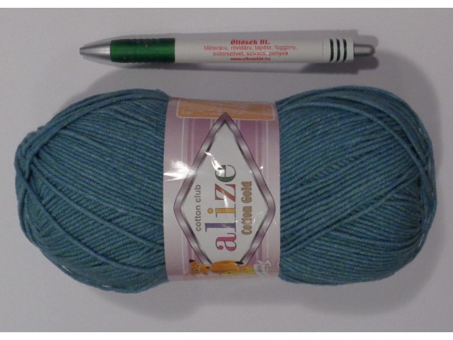 Alize Cotton Gold fonal, matt smaragd (15195-156)