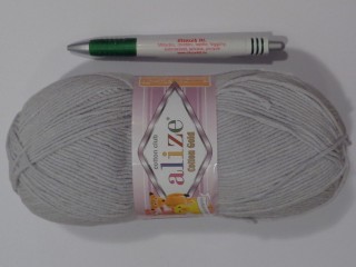 Alize Cotton Gold fonal, világos szürke (15197-533)