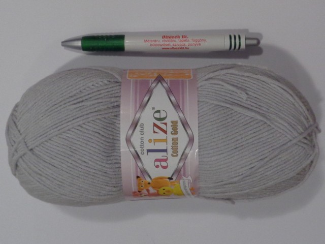 Alize Cotton Gold fonal, világos szürke (15197-533)