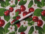 Loneta, cseresznyés-virágos, kerti bútor vászon (15203)