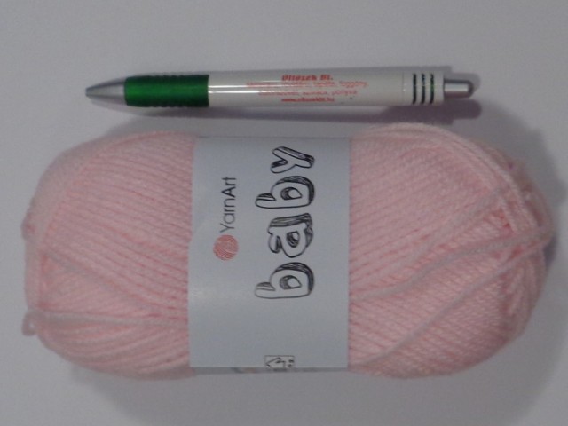 Yarnart Baby fonal, babarózsaszín (15212-853)