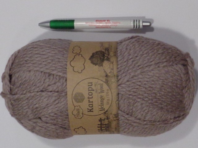 Melange Wool fonal, pasztell lila (15222-713)