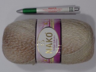 NAKO Mohair Delicate Colorflow, bézs (15229-28087)