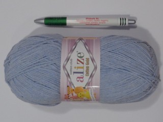 Alize Cotton Gold fonal, világoskék (15232-513)