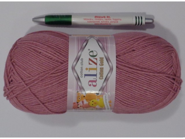 Alize Cotton Gold fonal, fáradt rózsaszín (15235-676)
